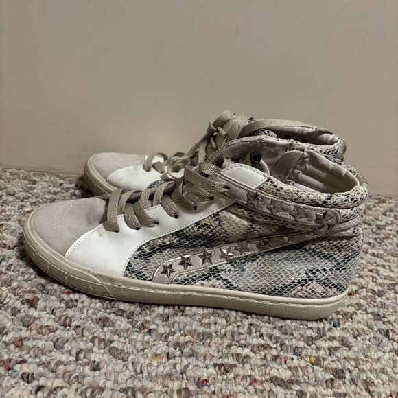 Vintage Havana Hi Top Sneakers Cliff Snake/Grey- Size 10 - Picture 3 of 9